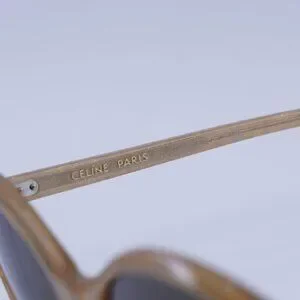 ?️ New Celine CL40264U 59E Sunglasses - Peach Glitter Frame, Brown Lenses Celine | Accessories | New Celine Cl4264u 59e Sunglasses  main image 4